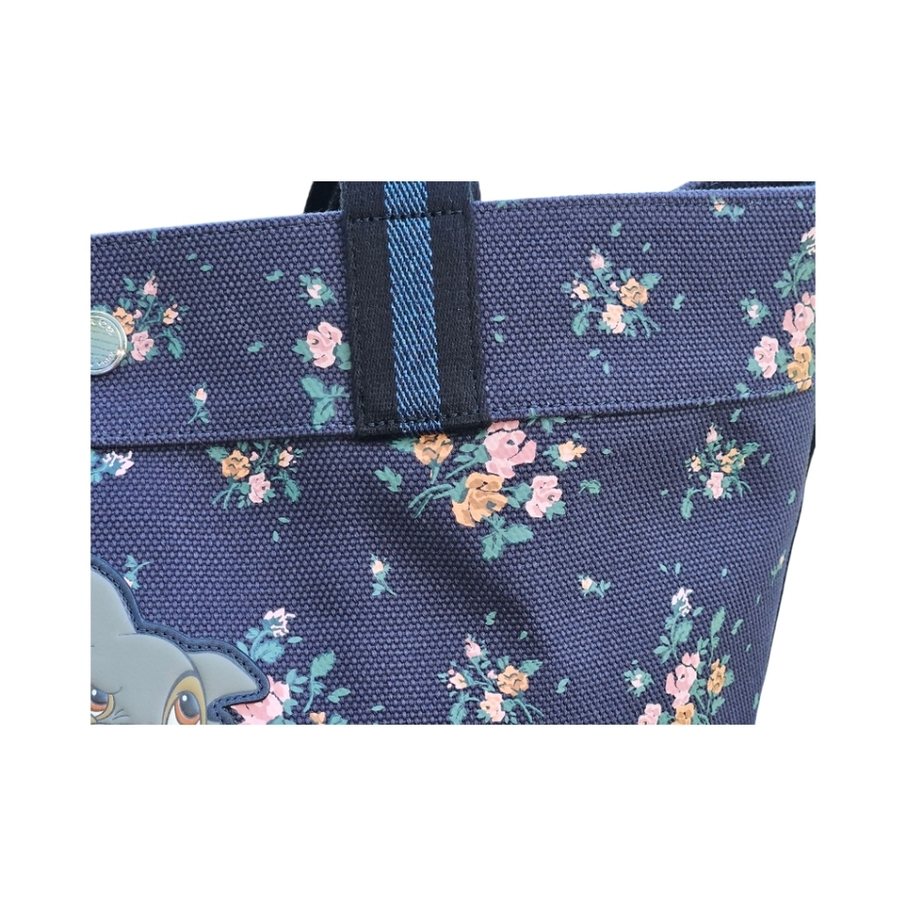 NWT NEW Coach Disney X Coach Tote With Rose Bouquet Print and Thumper RARE HTF - Picture 9 of 16